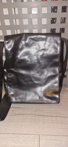 Black soft leather moleskine - leather,