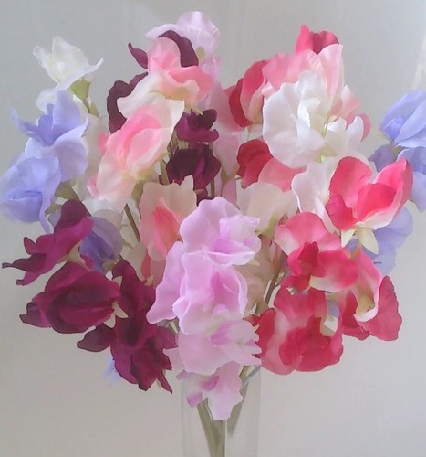 Artificial silk faux flowers - artificial,