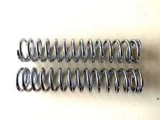 2x Chrome Spring Shock