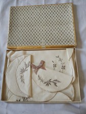 Vintage Boxed Embroidered