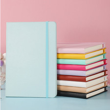 A5 Hardback Notebook Lined Journal Planner Book Ruled Pad Writing Diary Multicol