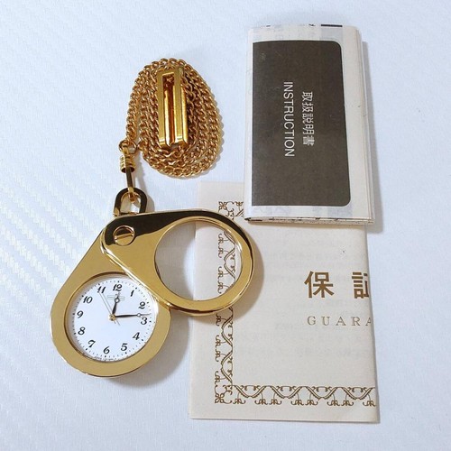 Quartz pocket watch - quartz,