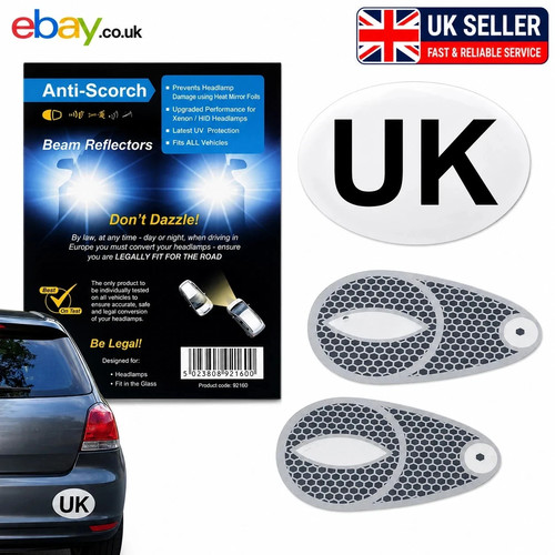 New headlight deflectors - new,