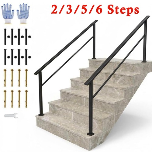 Outdoor handrail for steps - outdoor,