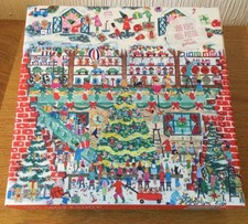 TOY WORKSHOP /  GALISON 500 PIECE FOIL JIGSAW PUZZLE / COMPLETE / 50.8cm SQUARE.