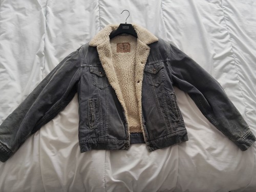 Levis corduroy sherpa jacket - levis,