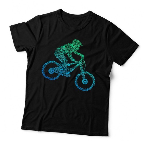 Downhill mountain bike biker - mountain,