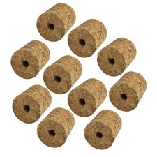 10 x Bored Cork Bungs - To Fit