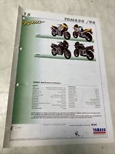 Yamaha TDM850 1996 1997 Color