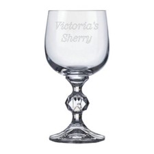 Personalised 50ml Crystal