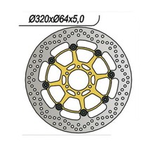 Front Brake Disc NG 1060 Ducati 998 R 998 2002