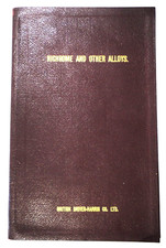 Vintage Catalogue 1933 -  "Nichrome & Other Alloys" - British Driver-Harris Ltd.