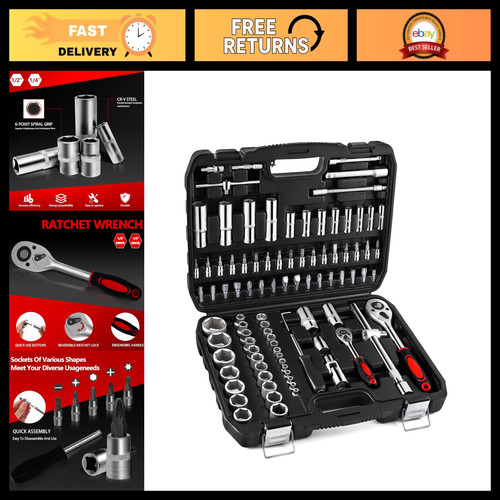 Piece mechanic tool set - 94-piece,