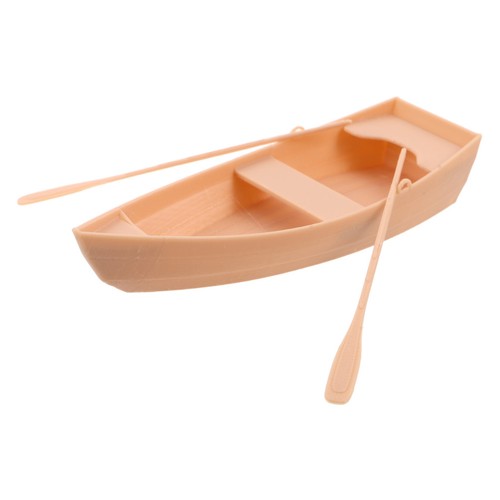 Reusable plastic canoe model - canoe,