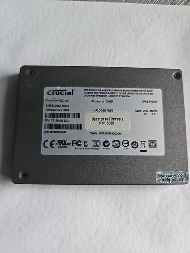 Crucial 128gb sata - m4,