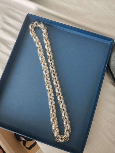 Silver belcher chain custom - belcher,