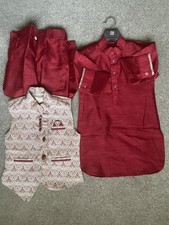 Boys Kurta Shirt Indian Style Traditional Wear
