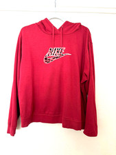Red Nike Hoodie, furry leopard