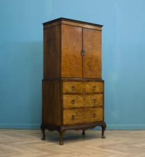 Vintage Art Deco Style Walnut
