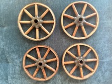 Vintage Wooden Wheels from