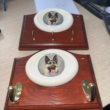 German Shepherd / Alsatian Dog Key Hook And Coat Hook. Dog Lead Hook.