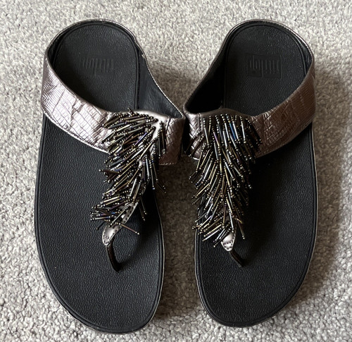 Fitflop women brown beaded - brown,