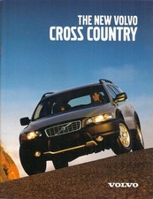 Volvo V70 XC Cross Country 2.4T 2000-2001 UK Market Sales Brochure