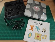 Official Valve Portal 2 Cookie Cutters ThinkGeek