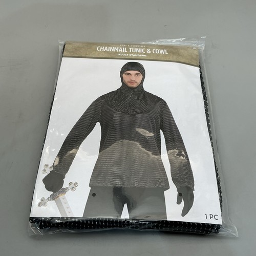 Chainmail tunic cowl - &,
