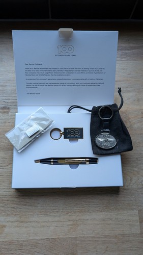 Bentley anniversary pen and - anniversary,