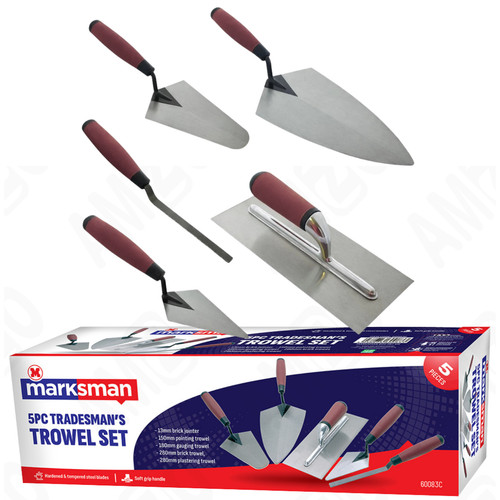 Marksman piece trowel set - 5,