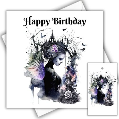 Birthday card with matching - birthday,