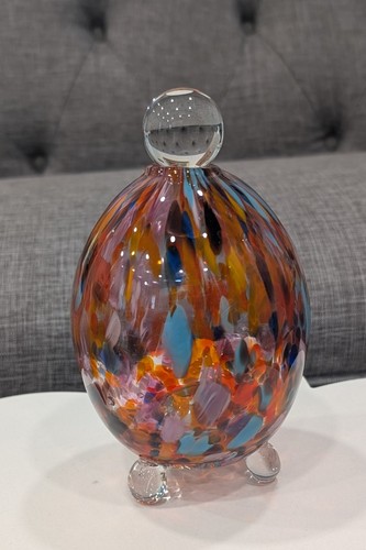 Art glass hand - art, confetti