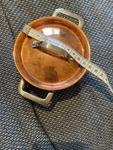 Copper pot and - pot, lid