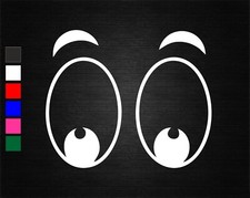 EYES FUNNY JOKE VINYL DECAL