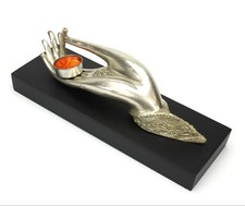 Bronze metal buddha hand