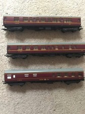 3 quantity: Train Lima Italy LMS 2257 Carriage Model Railway Coach ra
