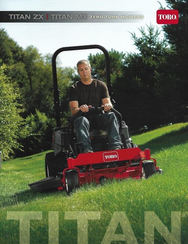 Brochure toro titan zx mx - -,