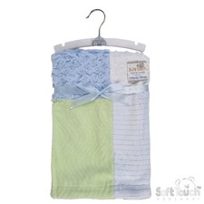 Soft Textured Patchwork Coral