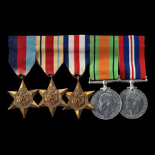 WW2 British Medal Group Africa