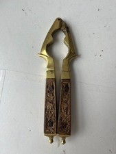Vintage Brass Nutcracker With