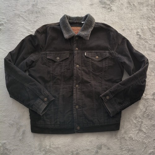 Levi corduroy sherpa trucker - corduroy,