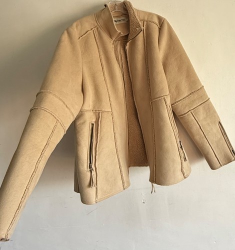 Tayberry beige faux suede - tayberry,