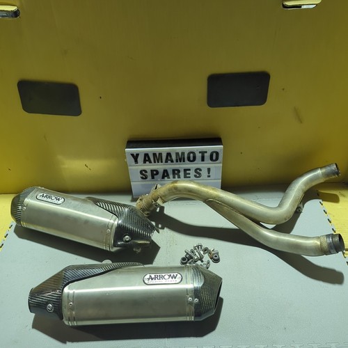 Arrow exhausts and - arrow, pipe