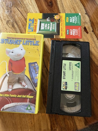 Stuart little video vhs rated - video,