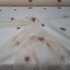 Cream Starbuzz Embroidered