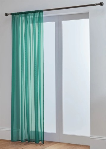 Fresh teal sheer rod wire - teal,
