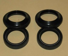 Fork Seals with Dust Caps for