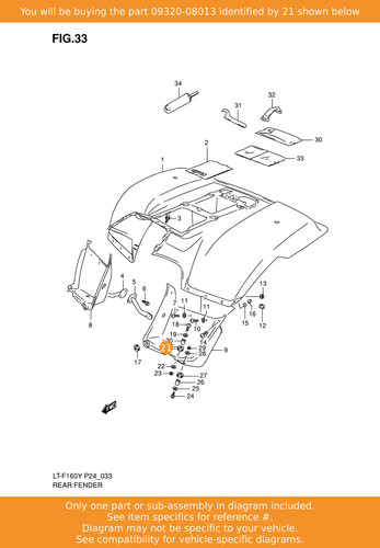 Suzuki cushion 09320 08013 - cushion,, 09320-08013