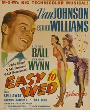 EASY TO WED Movie POSTER 27x40